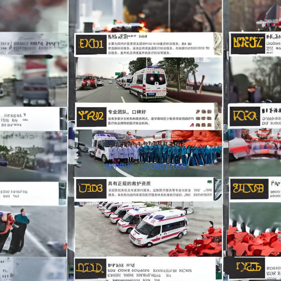 出租救护车联系方式